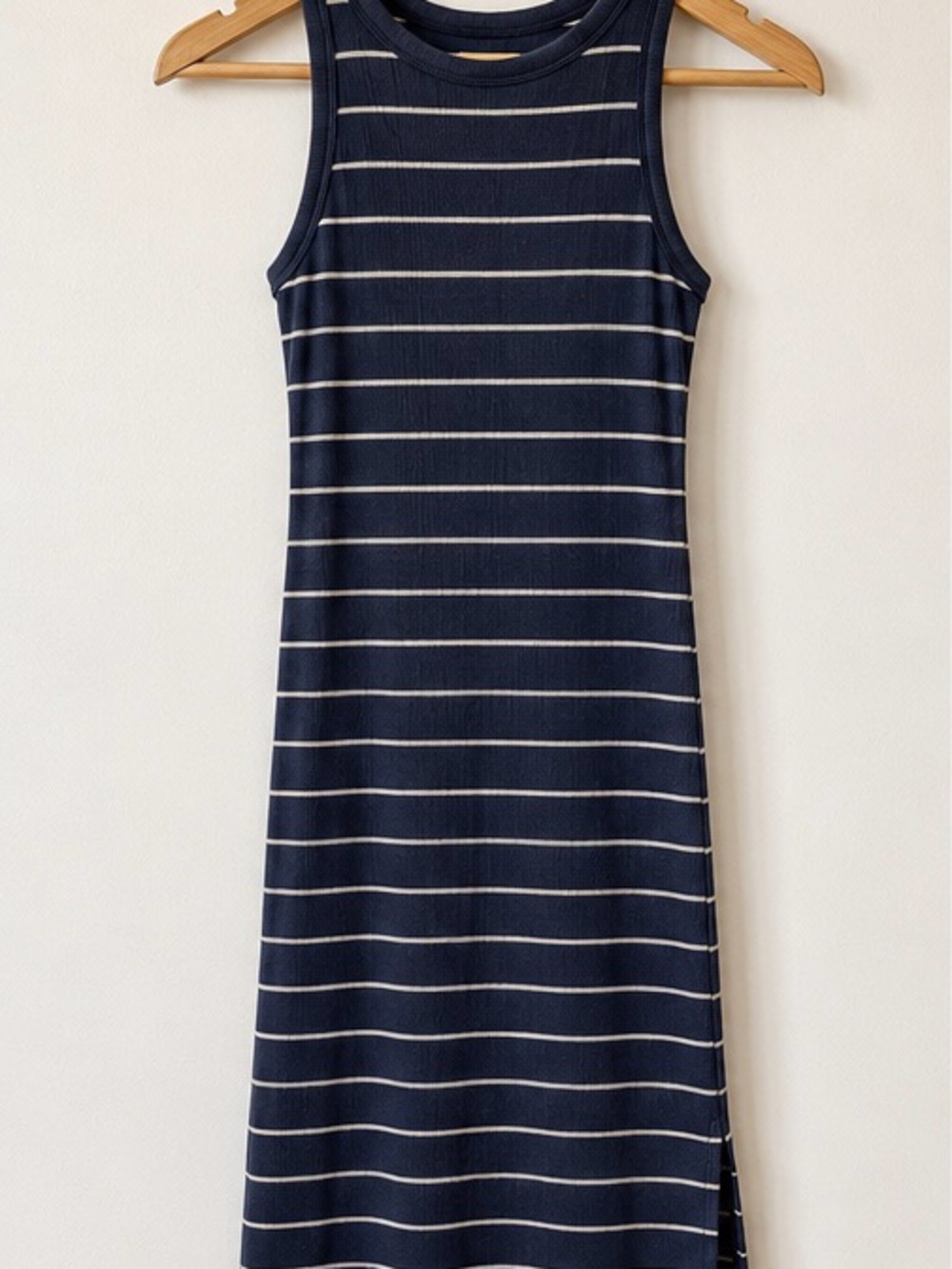 Universal Thread Striped Navy Tank Maxi Dress - Picture 2 of 2